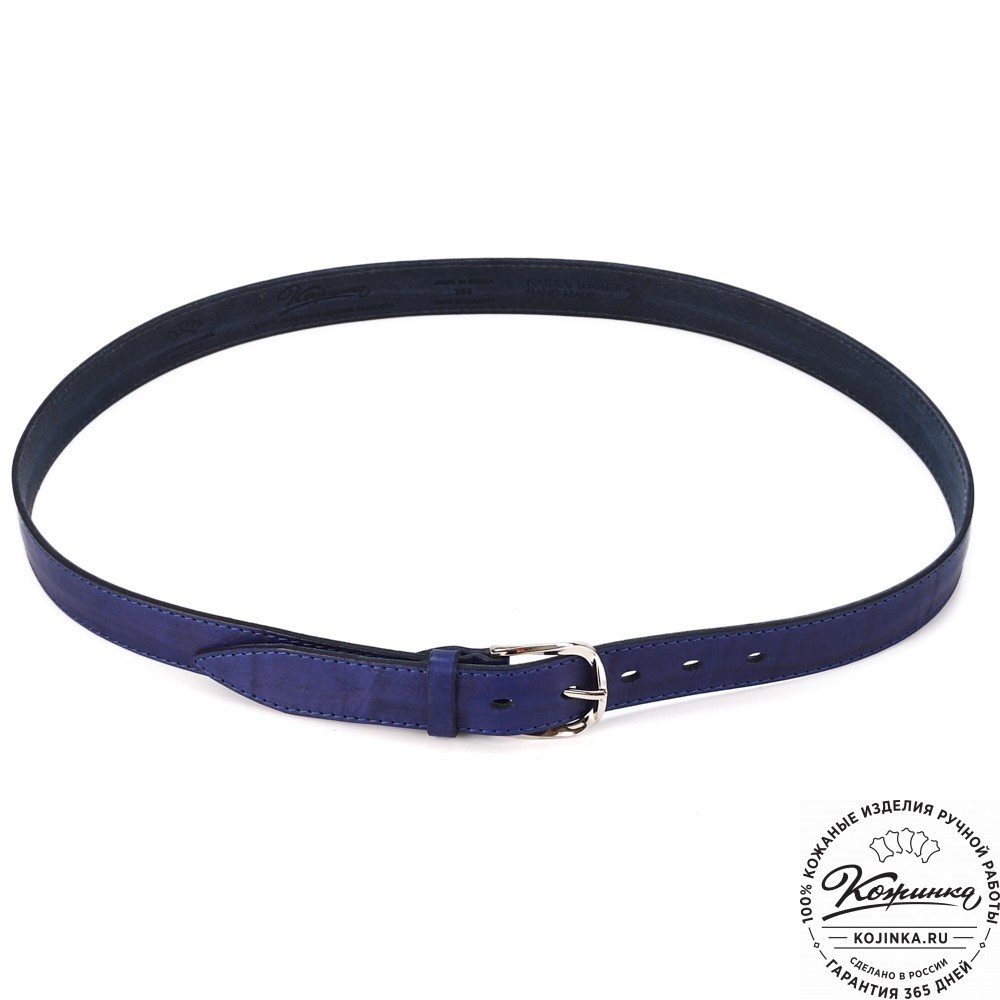 Кожаный ремень "Оникс" (электрик)